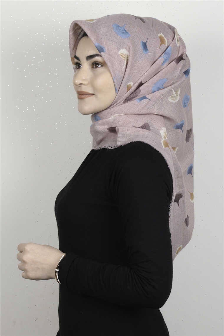 Pamuklu Trend Eşarp 9927-15 Toz Pembe
