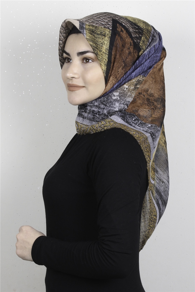 Pamuklu Trend Eşarp 9929-13 Sarı