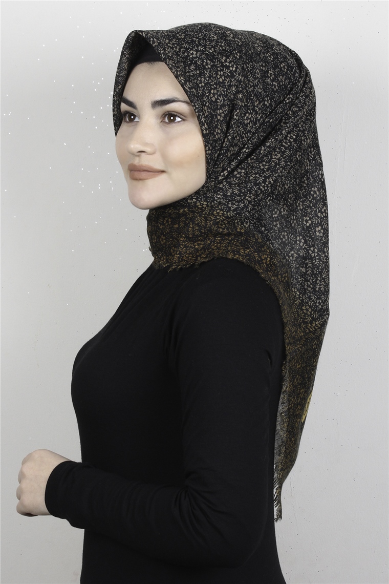 Pamuklu Trend Eşarp 9930-1 Sarı