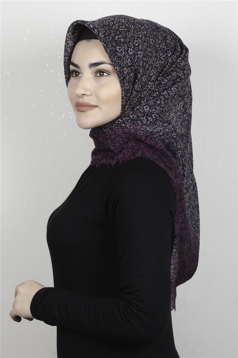 Pamuklu Trend Eşarp 9930-12 Fuşya