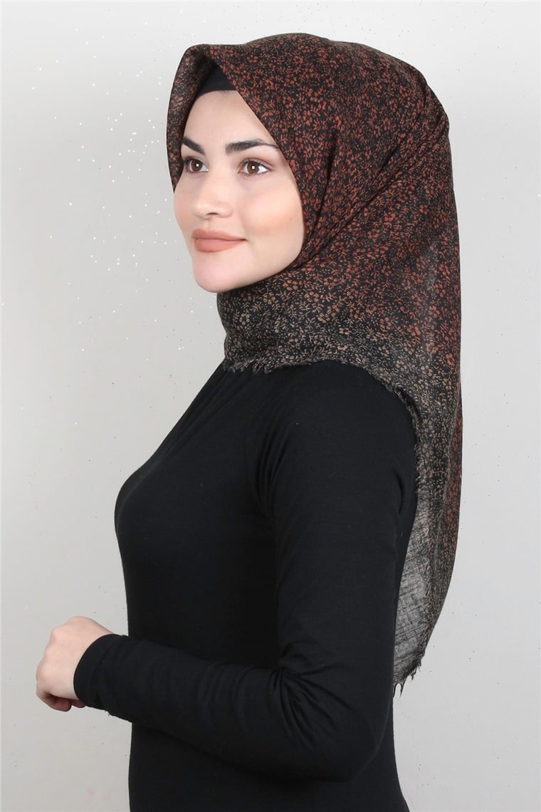 Pamuklu Trend Eşarp 9930-5 Kiremit