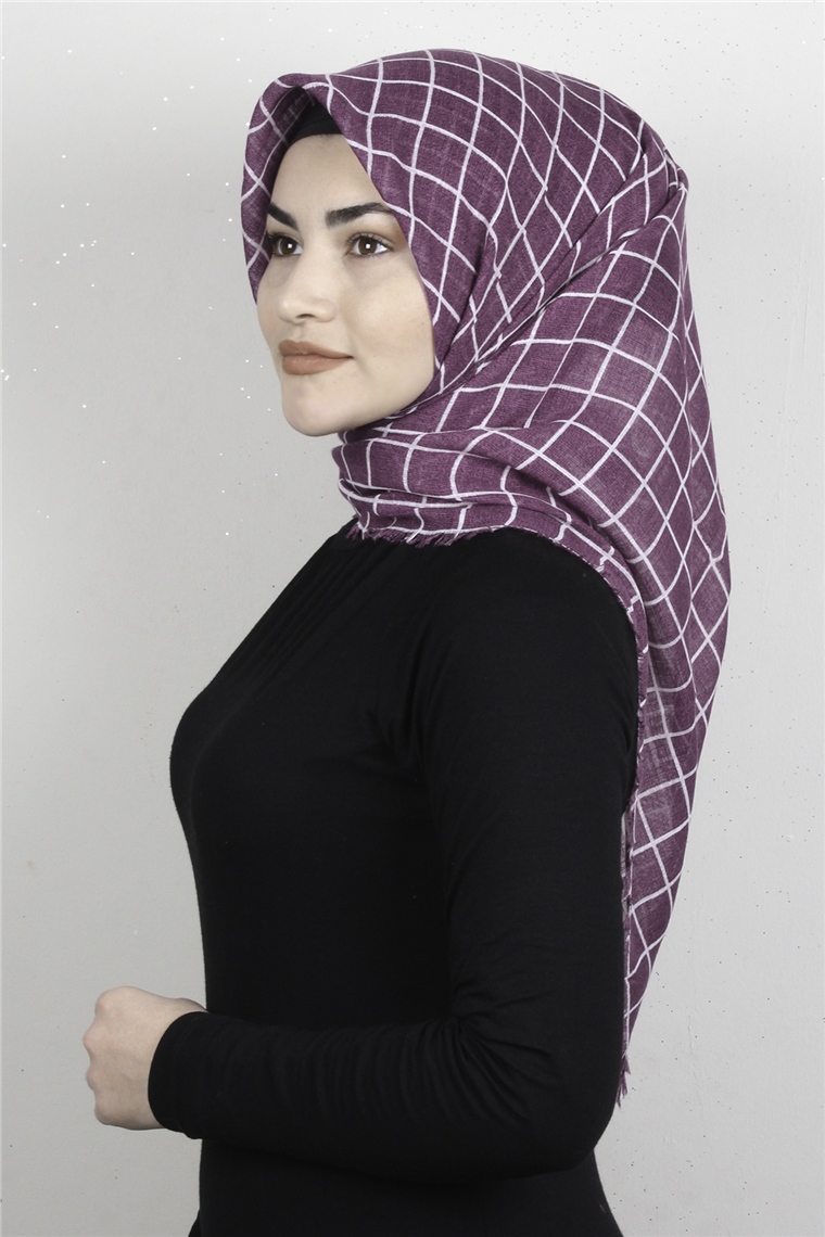 Pamuklu Trend Eşarp 9938-4 Pembe