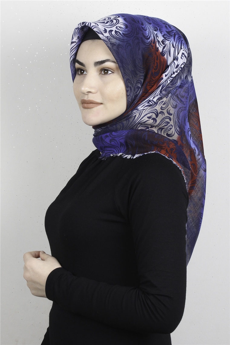 Pamuklu Trend Eşarp 9940-1 Kırmızı
