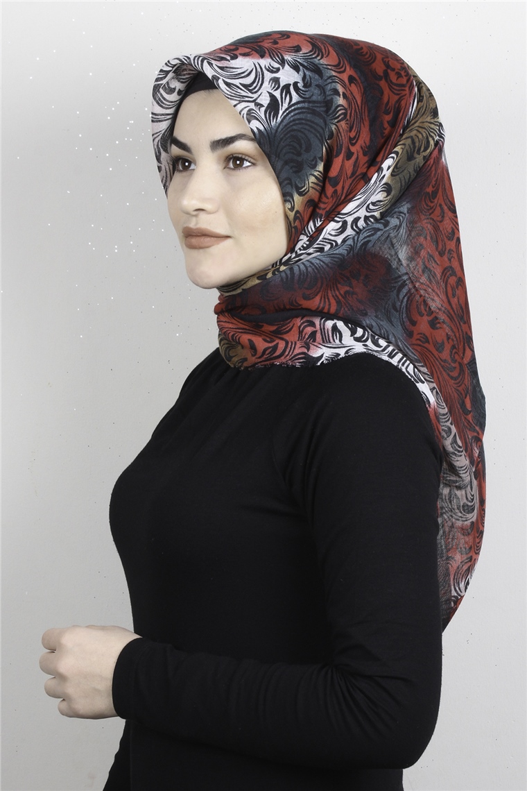 Pamuklu Trend Eşarp 9940-2 Yeşil