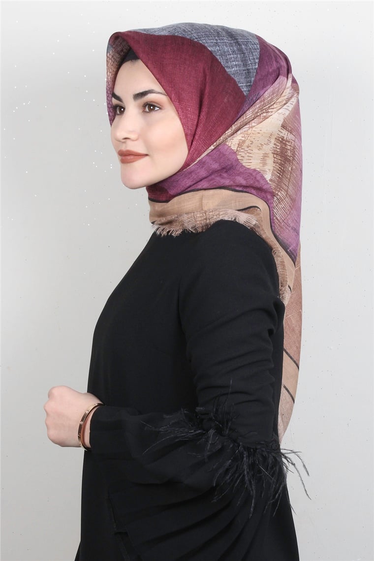 Pamuklu Trend Eşarp 9941-15 Vizon