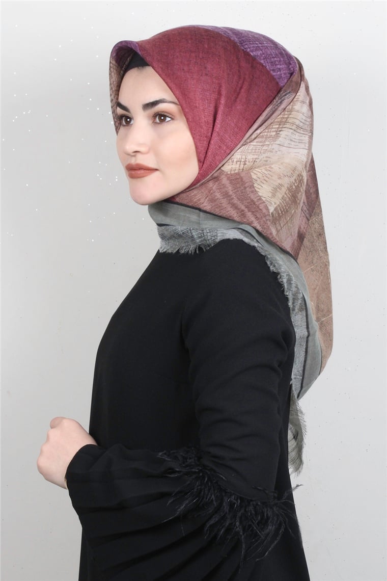 Pamuklu Trend Eşarp 9941-7 Mint Yeşili