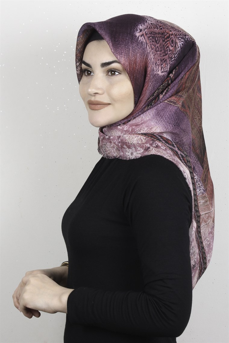 Pamuklu Trend Eşarp 9943-3 Pembe