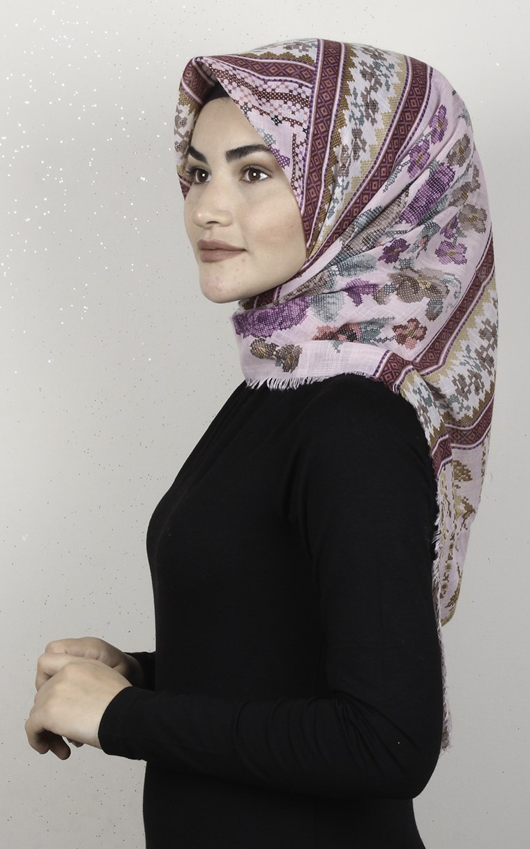 Pamuklu Trend Eşarp 9956-8