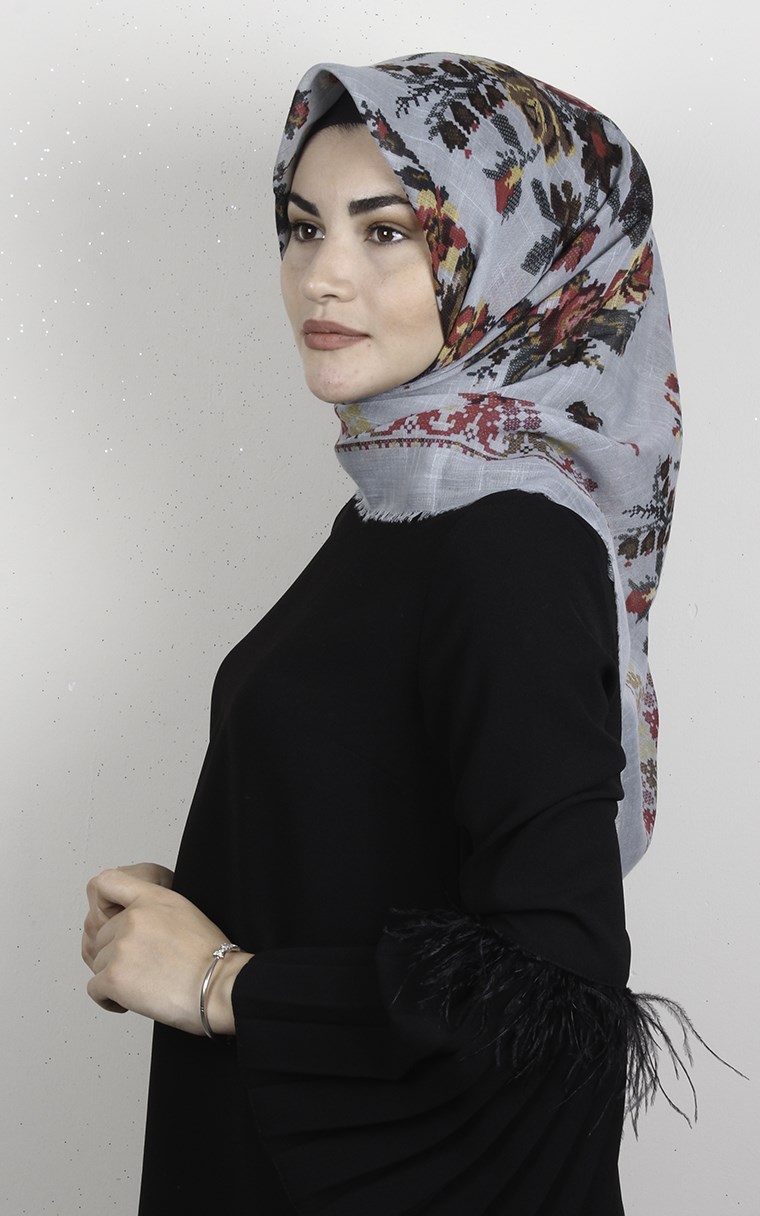 Pamuklu Trend Eşarp 9963-2