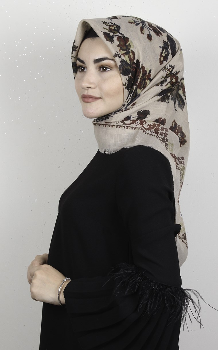 Pamuklu Trend Eşarp 9963-6