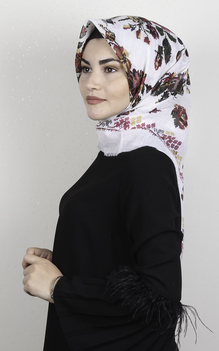 Pamuklu Trend Eşarp 9963-8