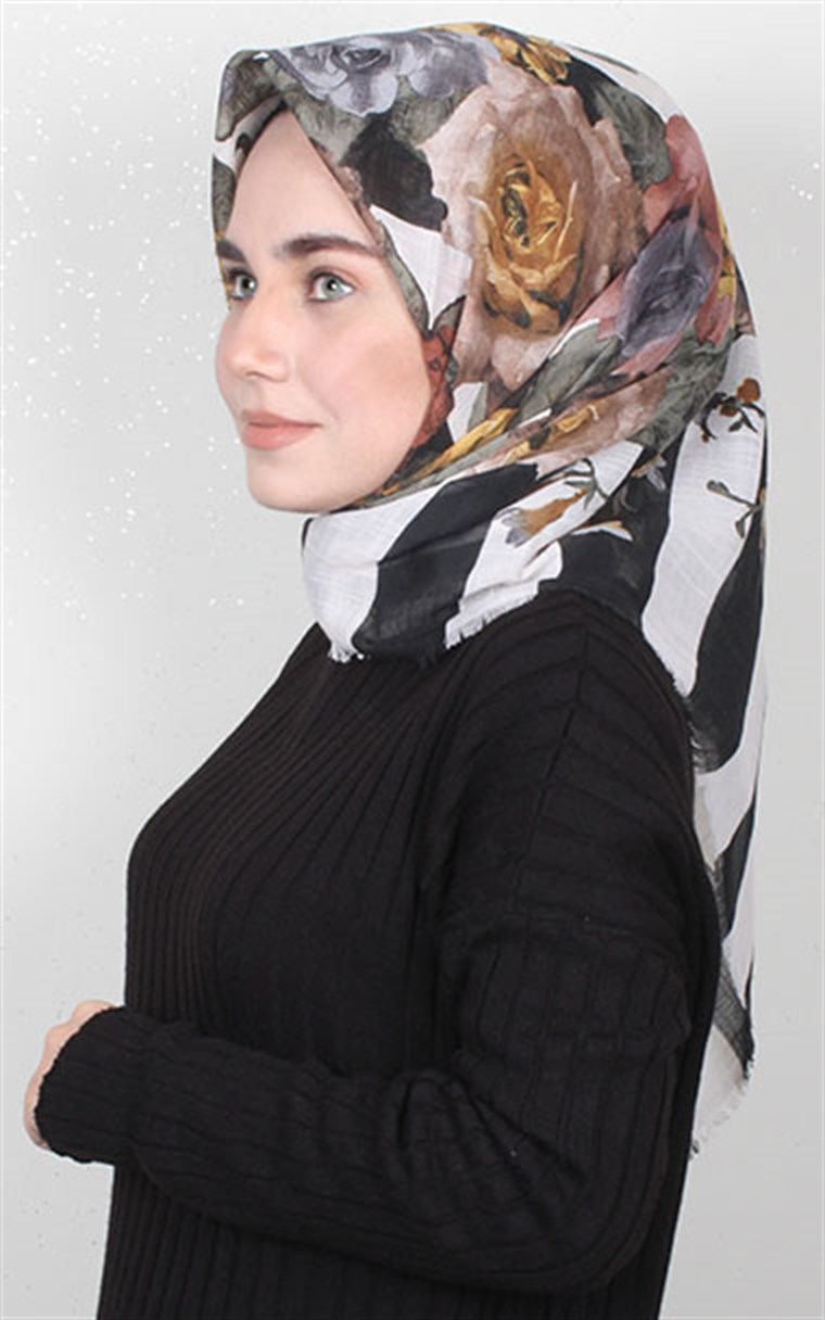 Pamuklu Trend Eşarp 9983-7