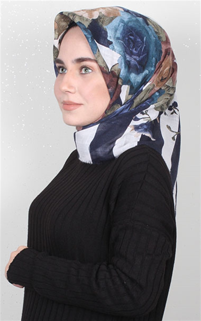 Pamuklu Trend Eşarp 9983-8