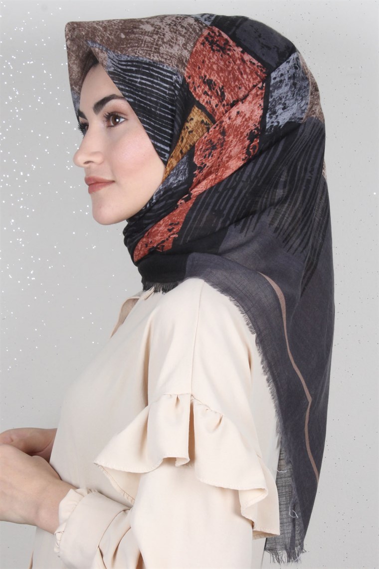 Pamuklu Trend Eşarp 9997-4