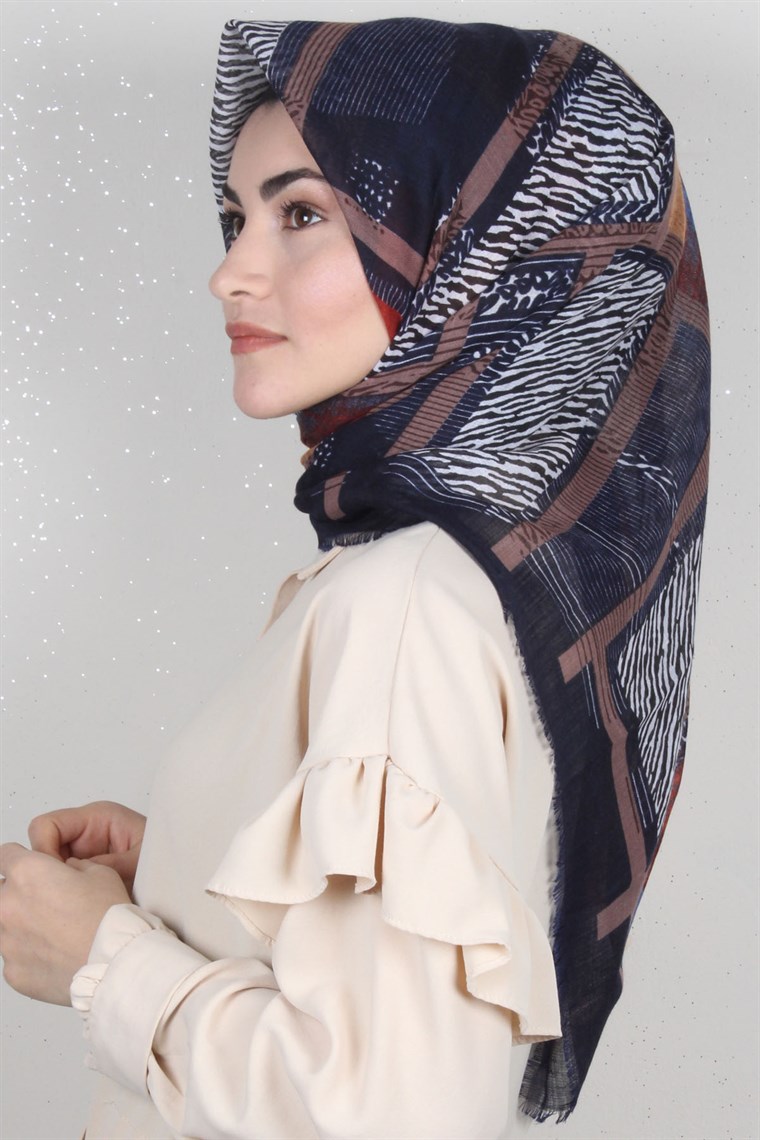 Pamuklu Trend Esarp 9998-1