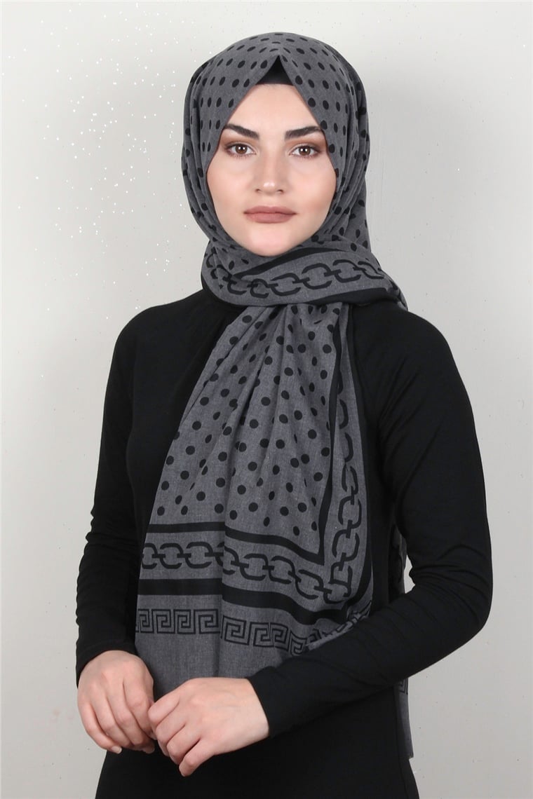 Pamuklu Twist Şal 1267-3