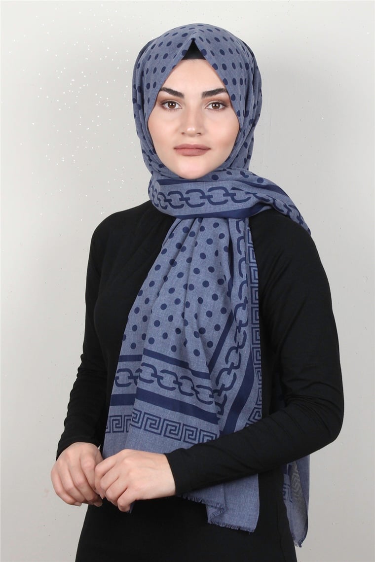 Pamuklu Twist Şal 1267-6