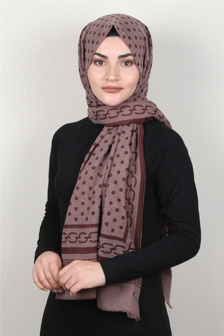 Pamuklu Twist Şal 1267-7