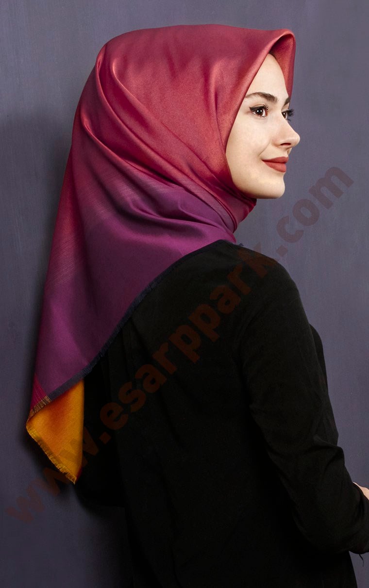 Pano Desenli Eşarp 1311-8