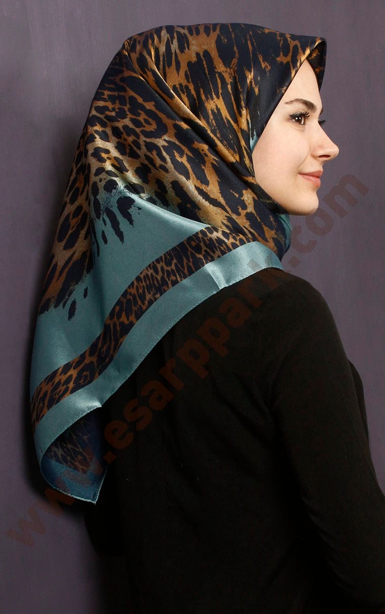 Pano Desenli Eşarp 1314-8