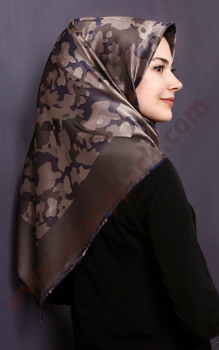 Pano Desenli Eşarp 1316-7