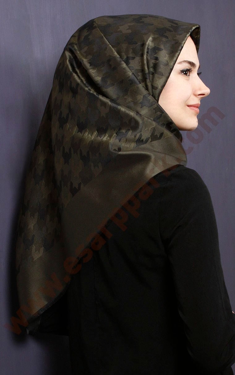 Pano Desenli Eşarp 1317-8