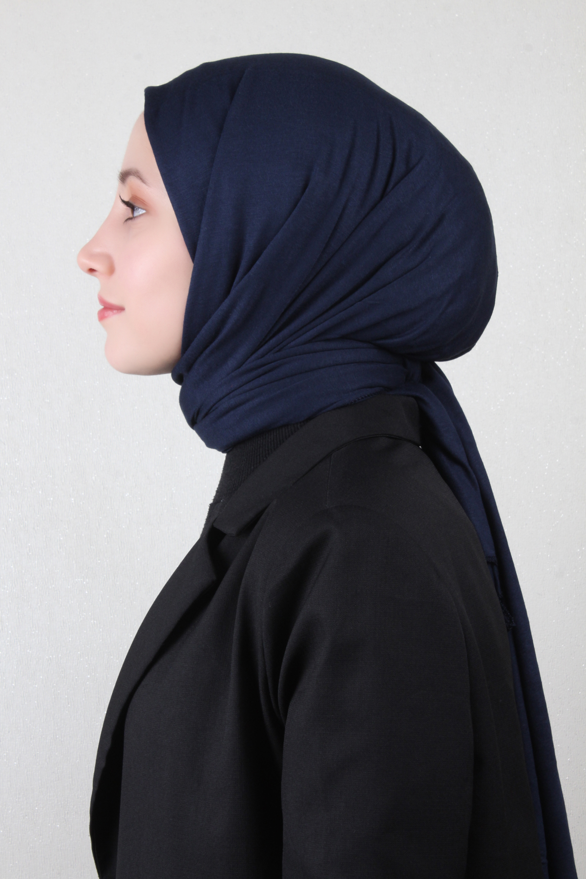 Penye Şal 2552-2 Lacivert