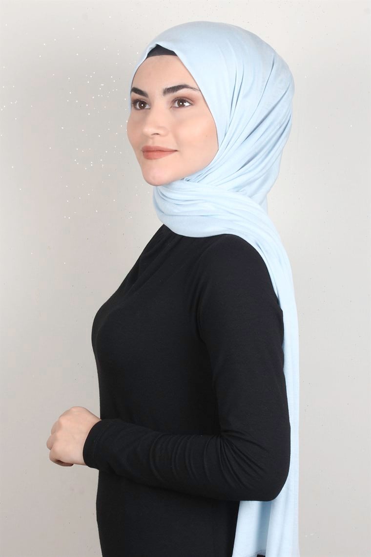 Penye Şal 2552-42 Bebe Mavisi