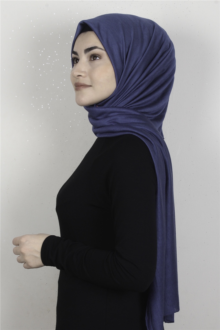 Penye Şal 2552-59 Kot Mavi