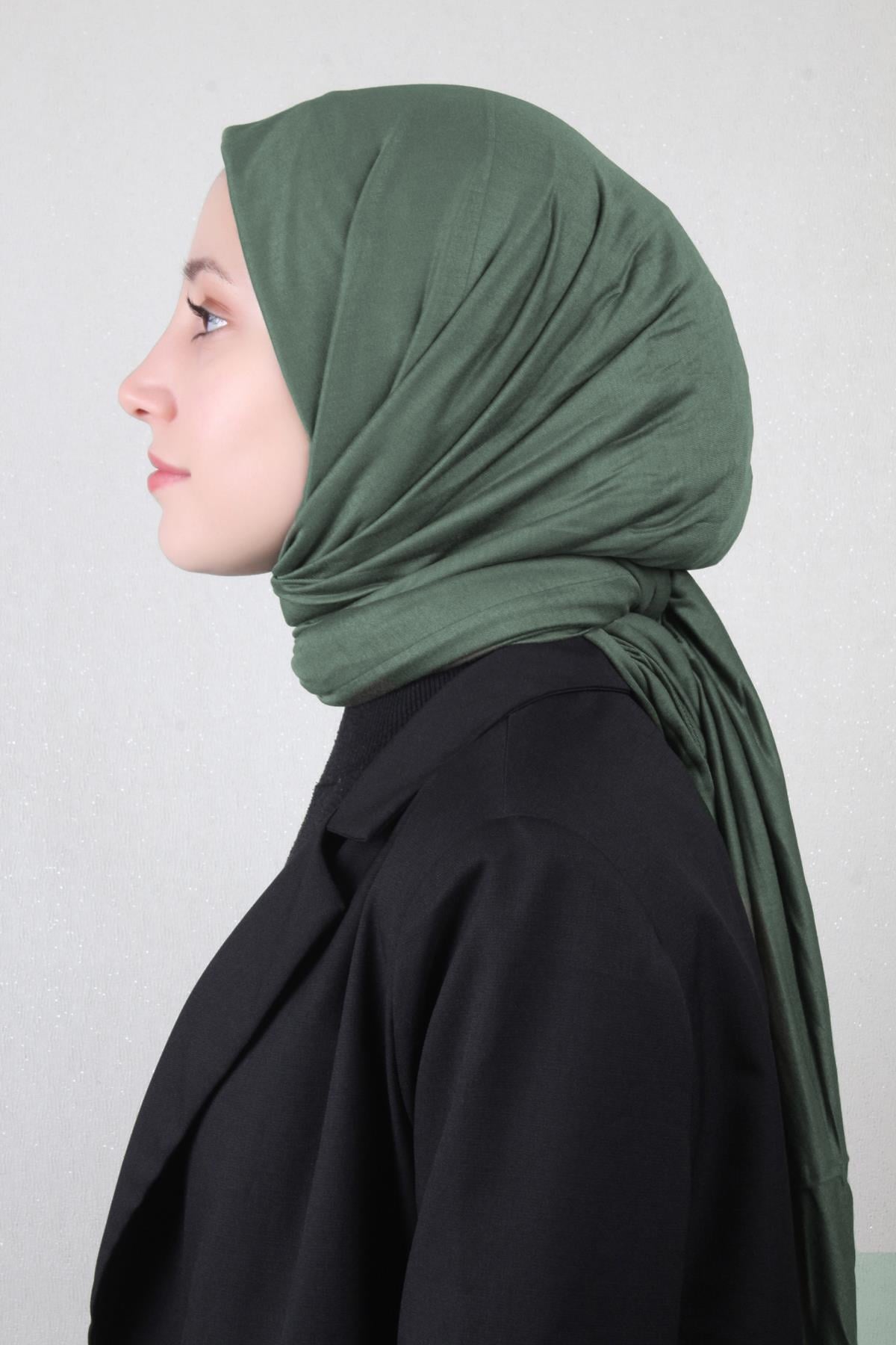 Penye Şal 2552-69 Haki