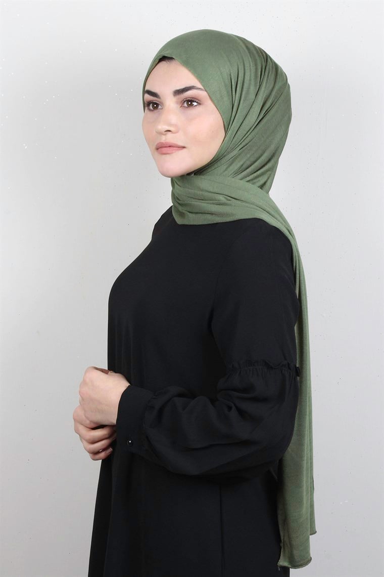 Penye Şal 2552-8 Haki