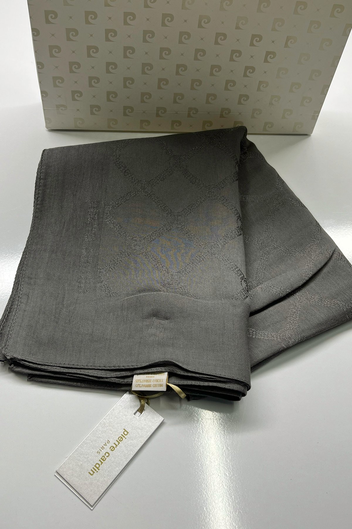 Pierre Cardin Monogram Pamuklu Şal  1080800-973