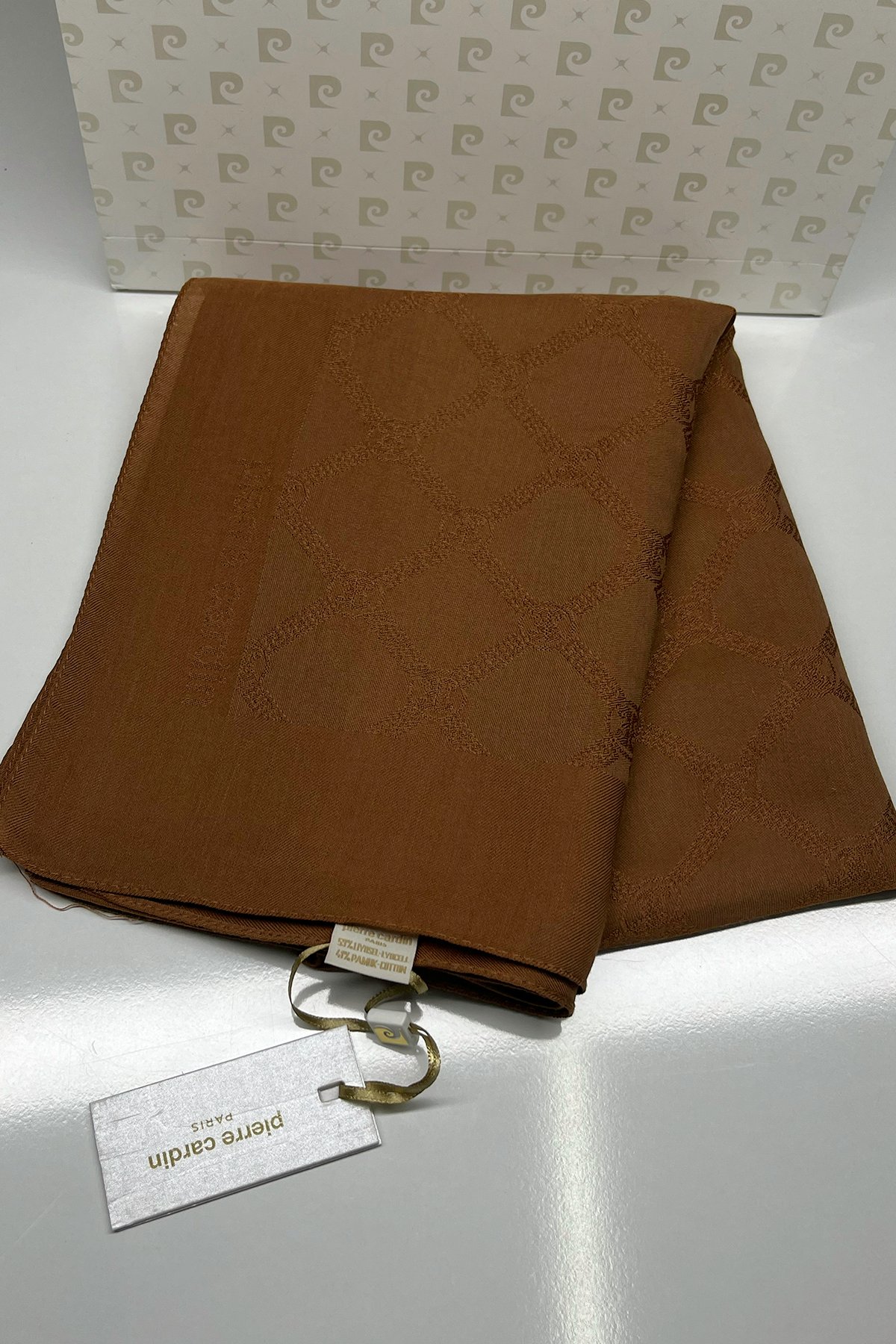 Pierre Cardin Monogram Pamuklu Şal  1080800-935