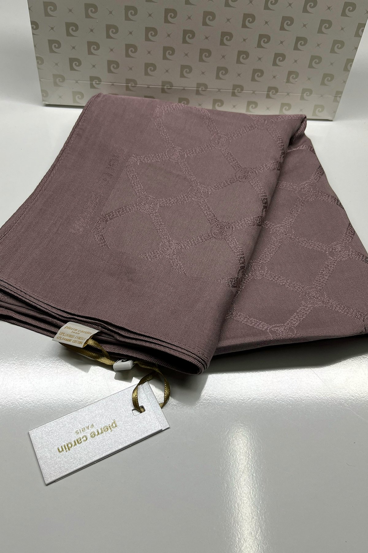 Pierre Cardin Monogram Pamuklu Şal  1080800-993