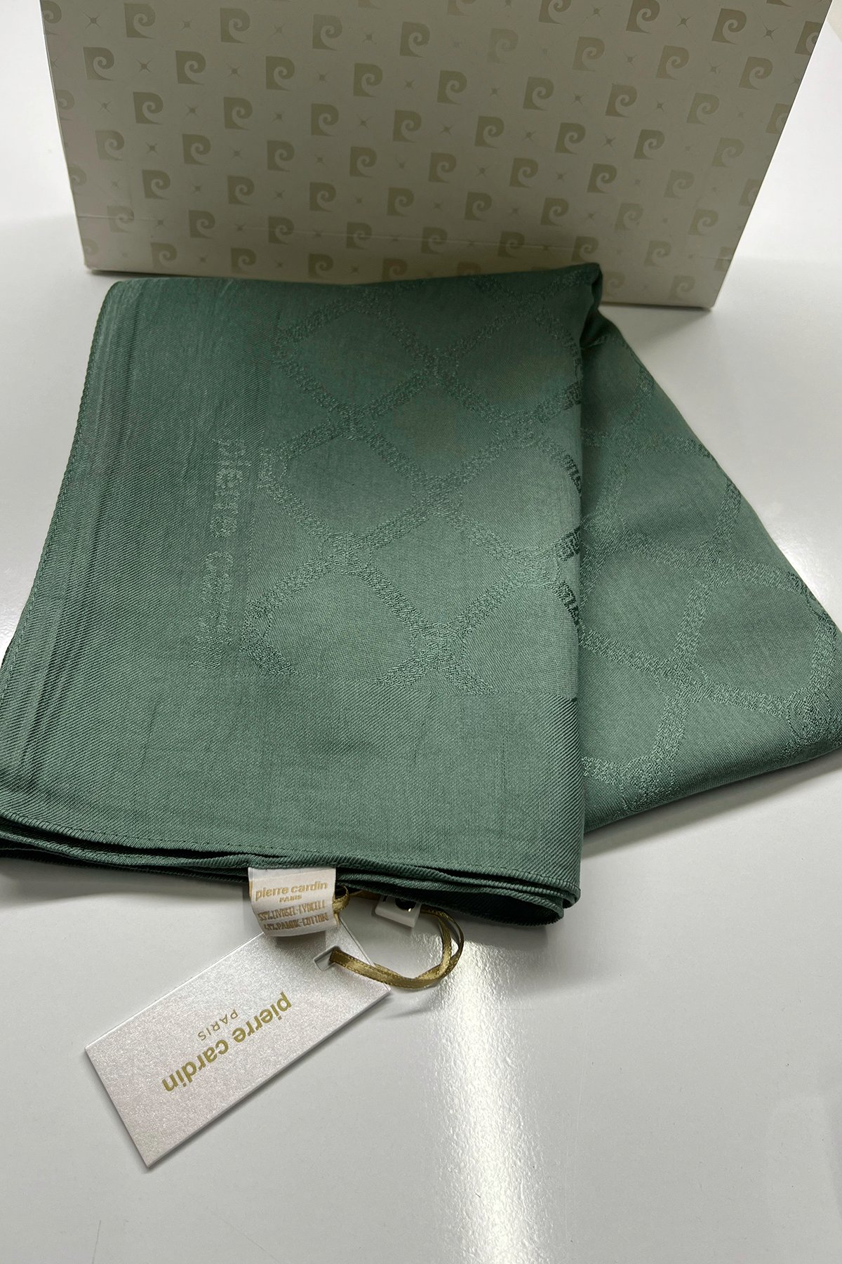 Pierre Cardin Monogram Pamuklu Şal  1080800-951