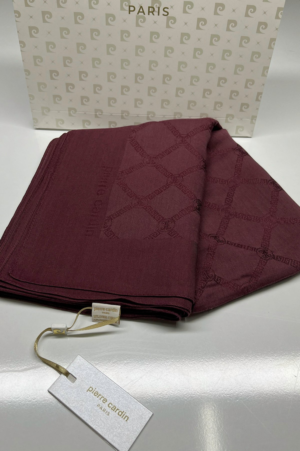 Pierre Cardin Monogram Pamuklu Şal  1080800-941