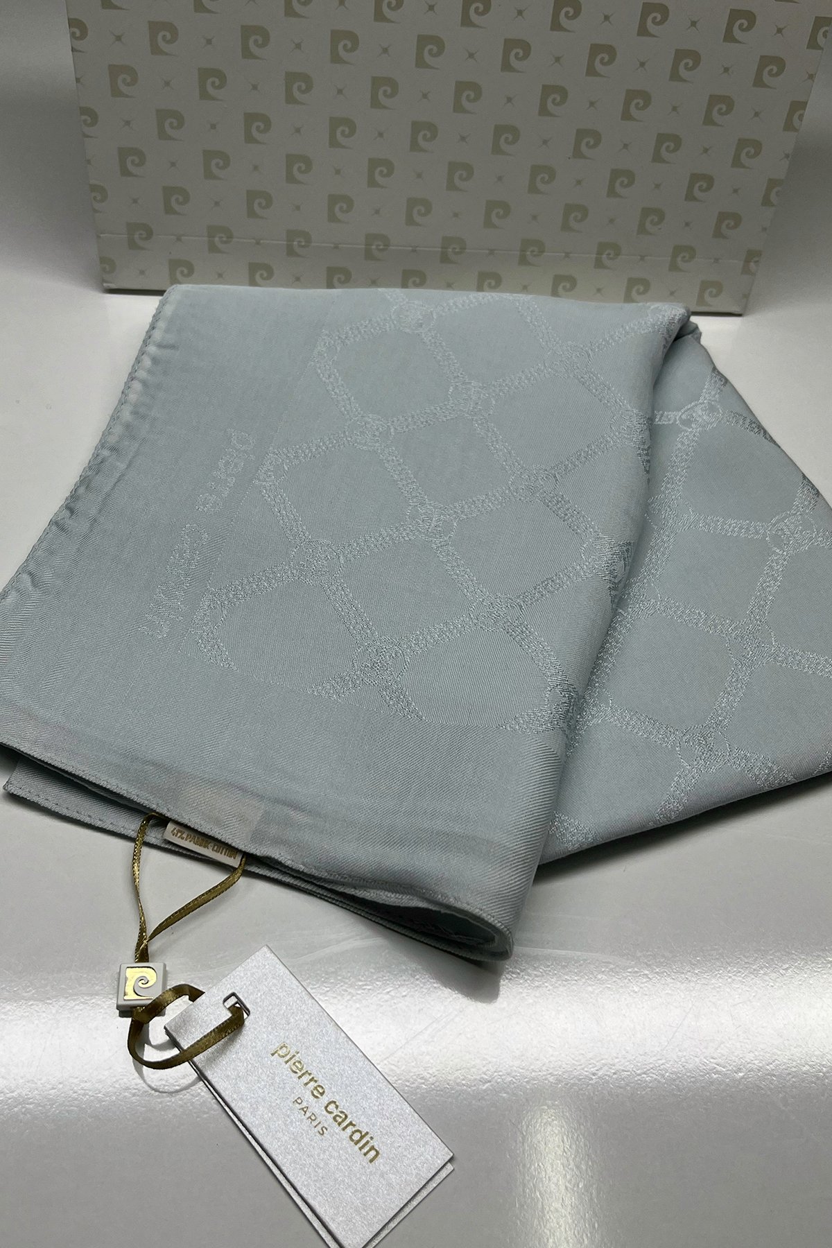 Pierre Cardin Monogram Pamuklu Şal  1080800-972