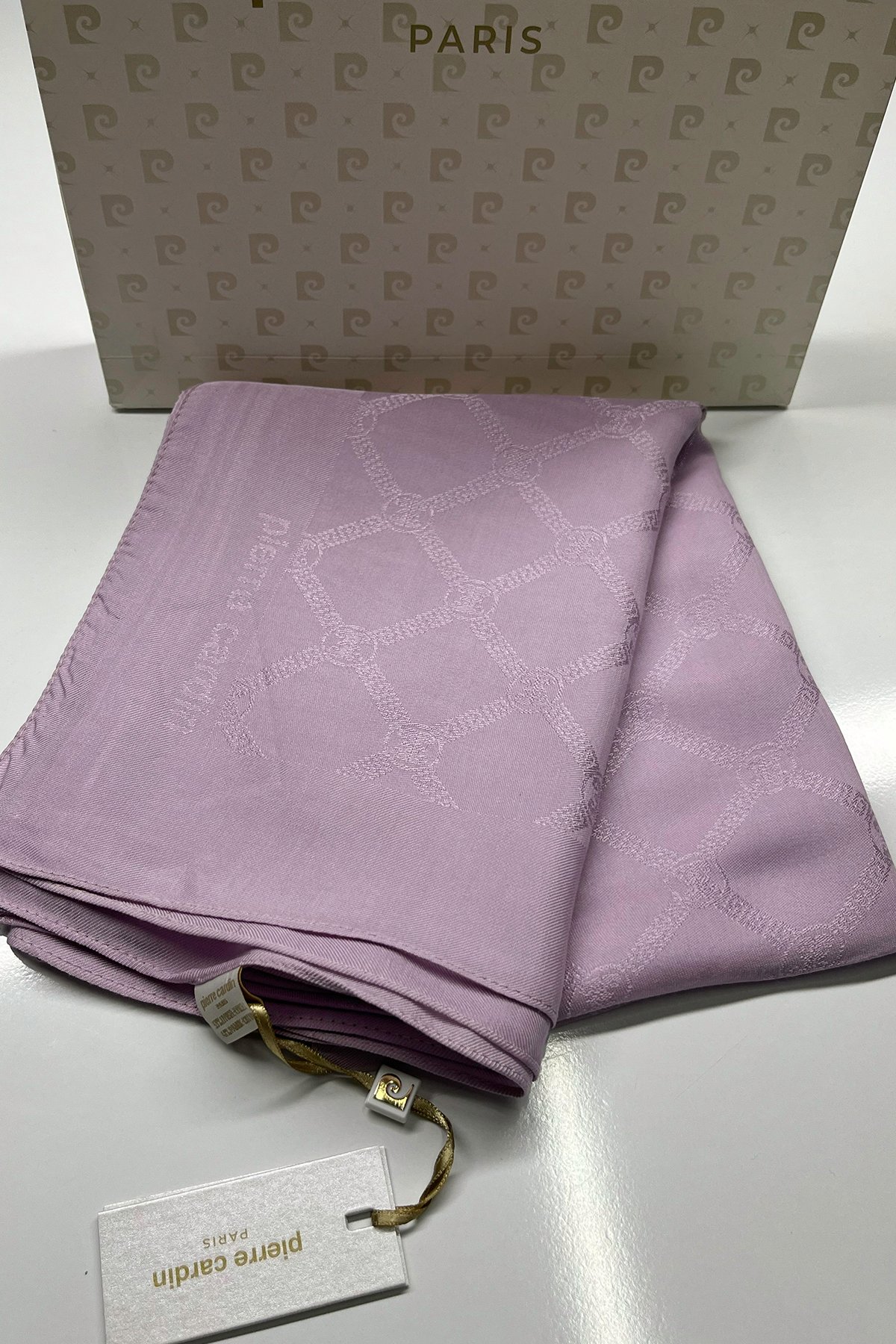 Pierre Cardin Monogram Pamuklu Şal  1080800-991