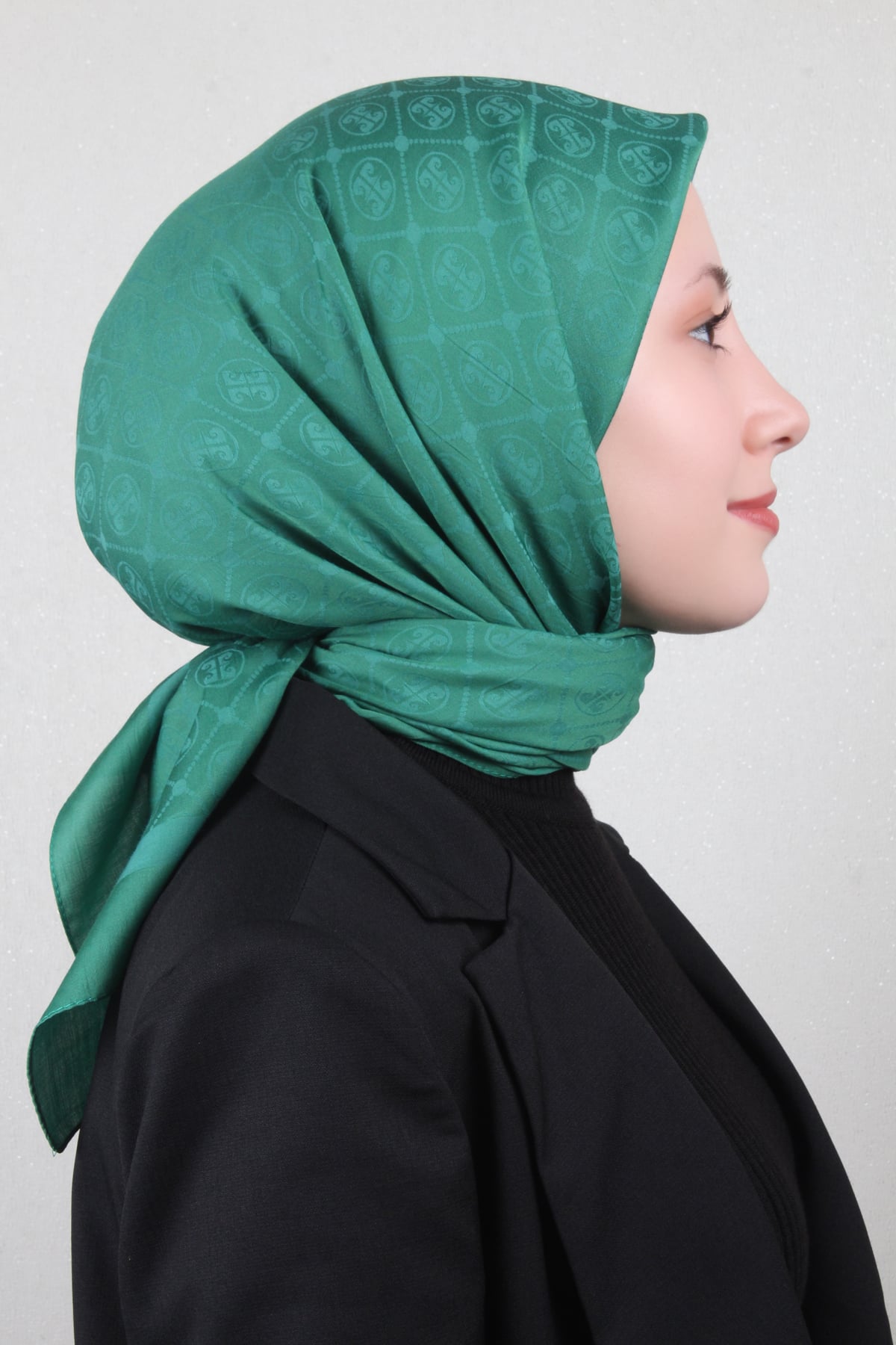 Pierre Cardin Pamuklu Eşarp 4105-16 Yeşil