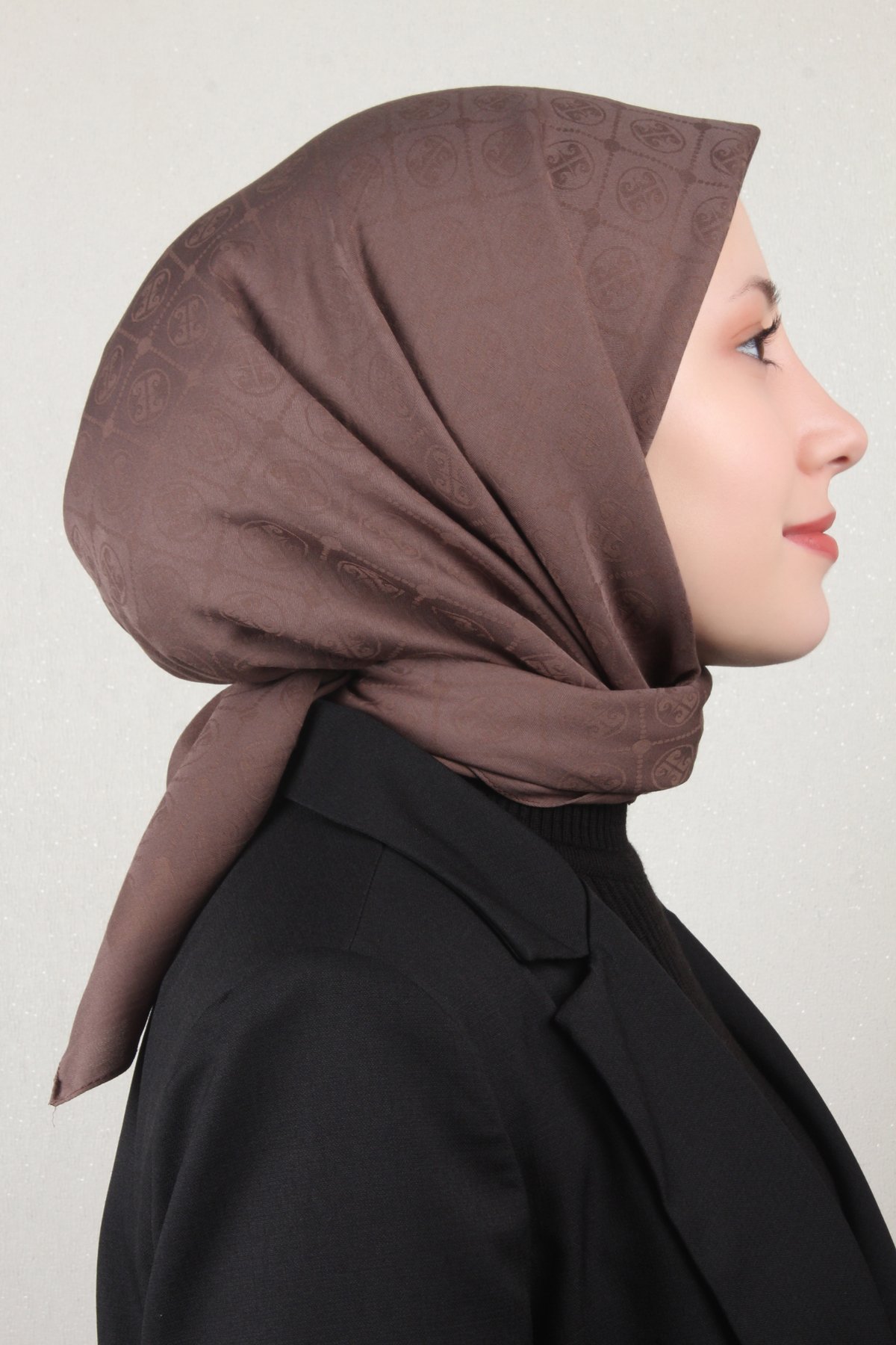 Pierre Cardin Pamuklu Eşarp 4105-2 Mocha