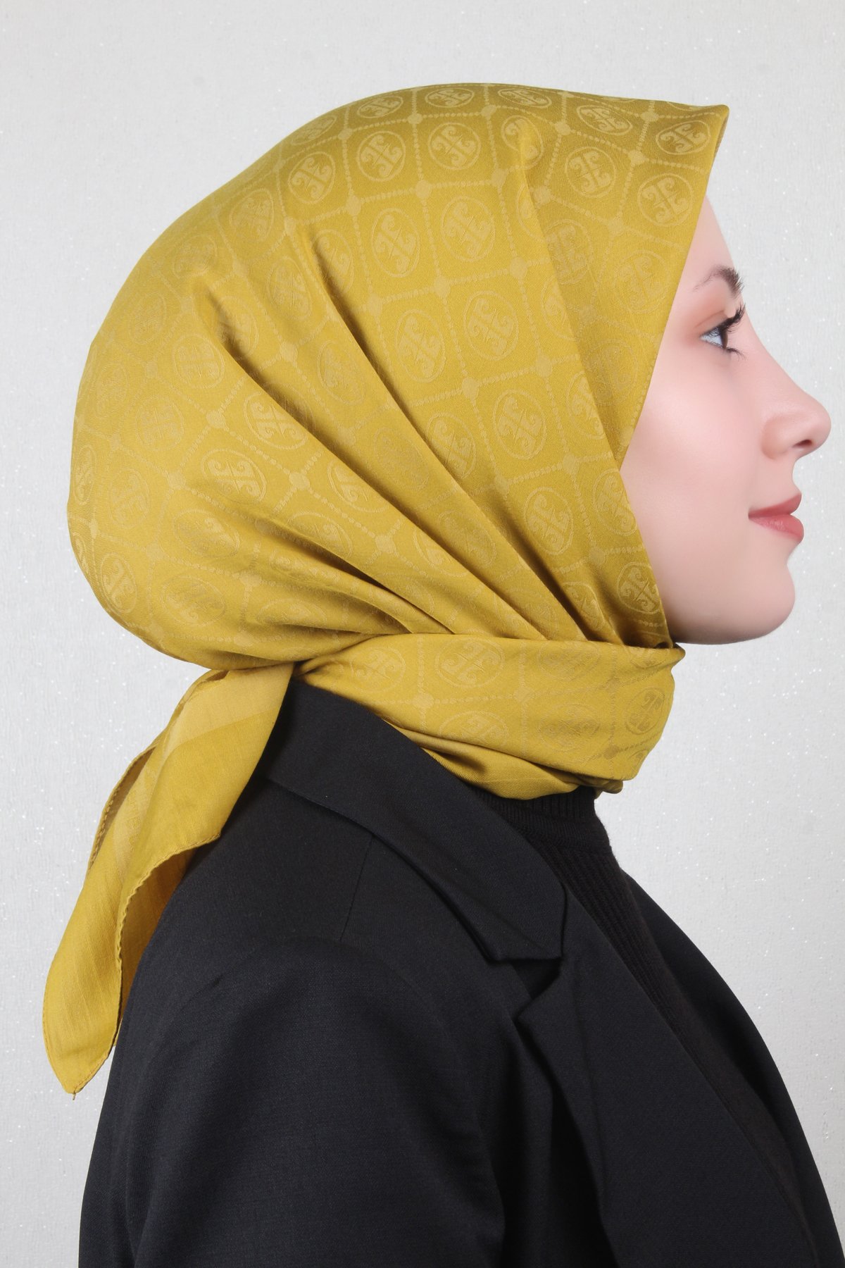 Pierre Cardin Pamuklu Eşarp 4105-9 Oliv