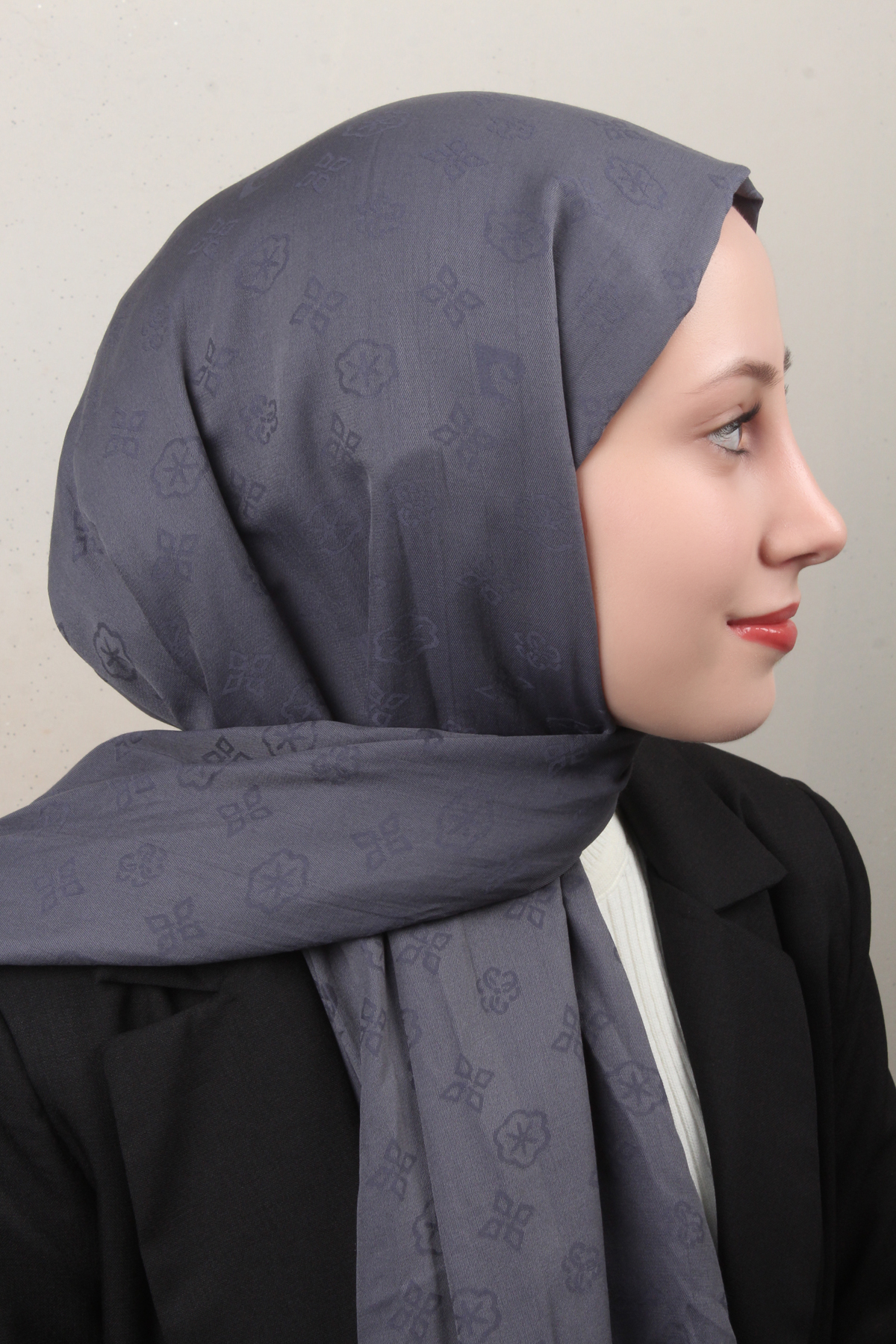 Pierre Cardin Pamuklu Şal 1030600-974 Koyu Buz Mavisi