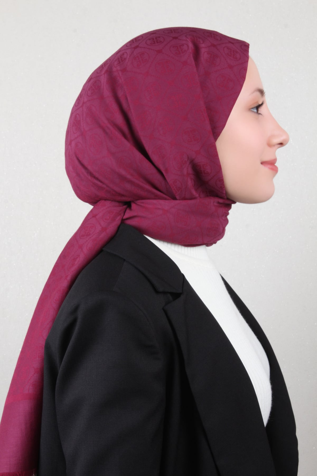 Pierre Cardin Pamuklu Şal 4106-13 Fuşya