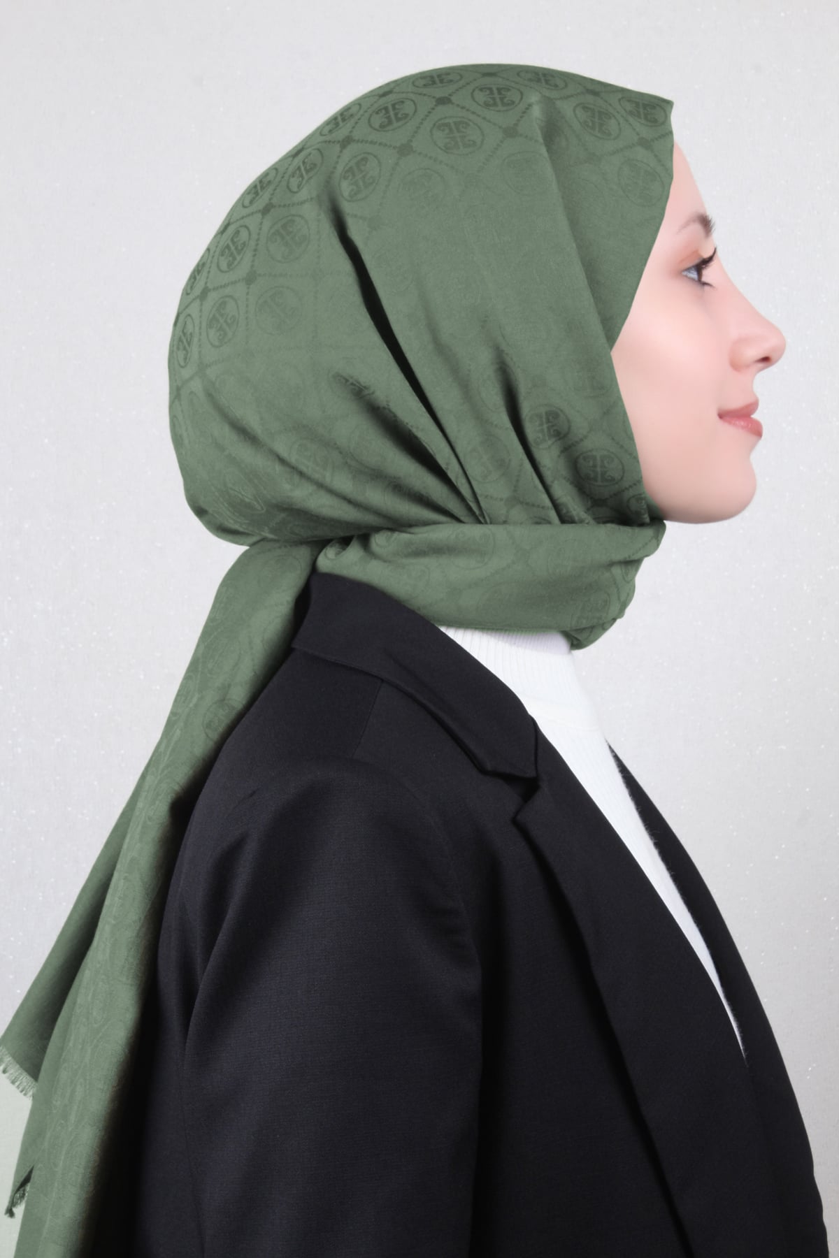 Pierre Cardin Pamuklu Şal 4106-22 Haki