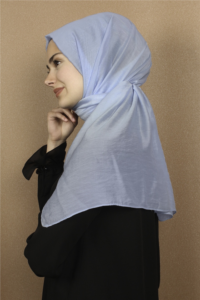 Piramit Cazz Şal 1428-1 Bebe Mavisi