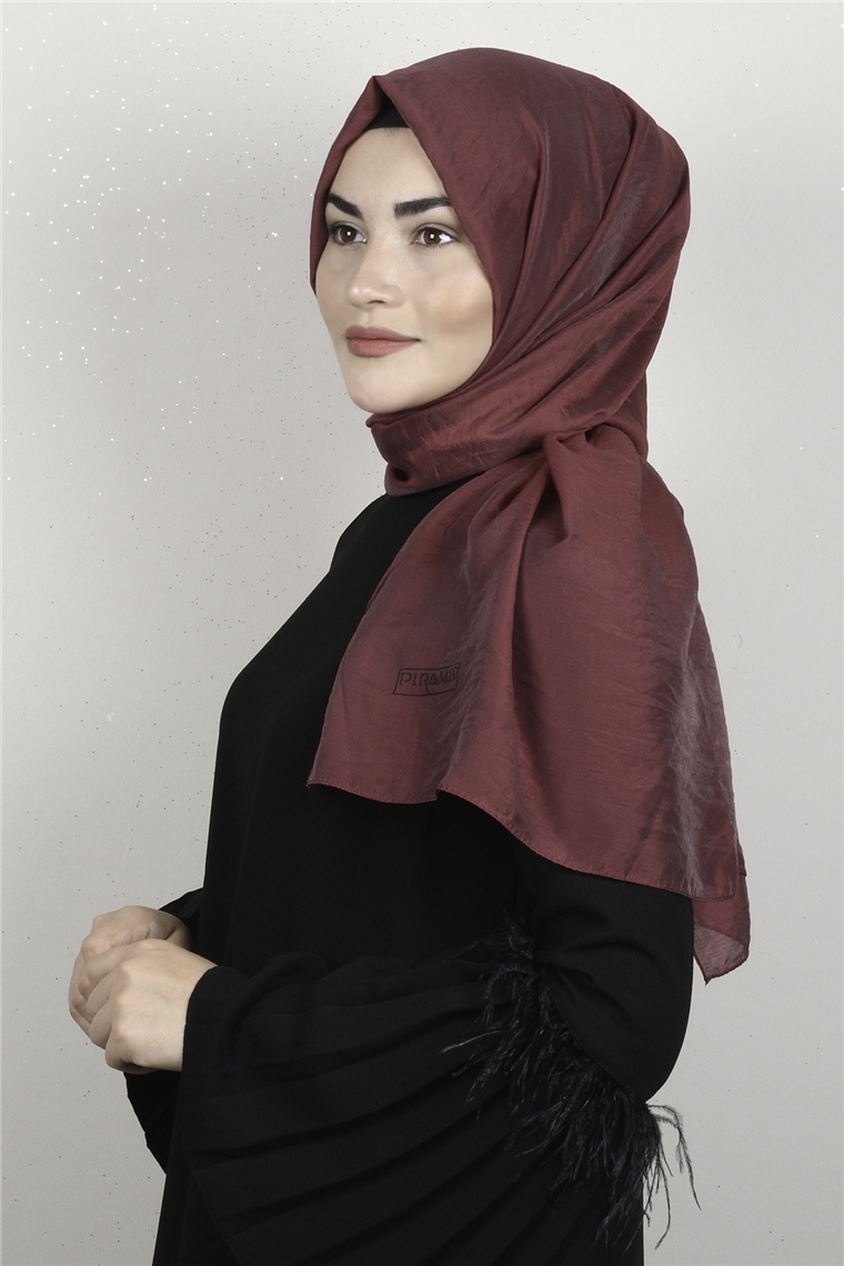 Piramit Cazz Şal 1428-35 Kırmızı