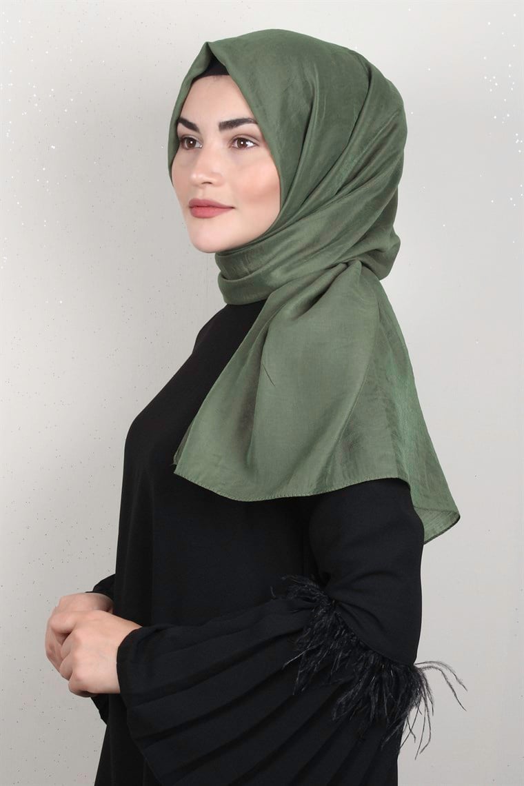 Piramit Cazz Şal 1428-40 Haki