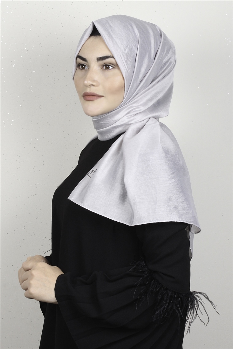 Piramit Cazz Şal 1428-45 Gri