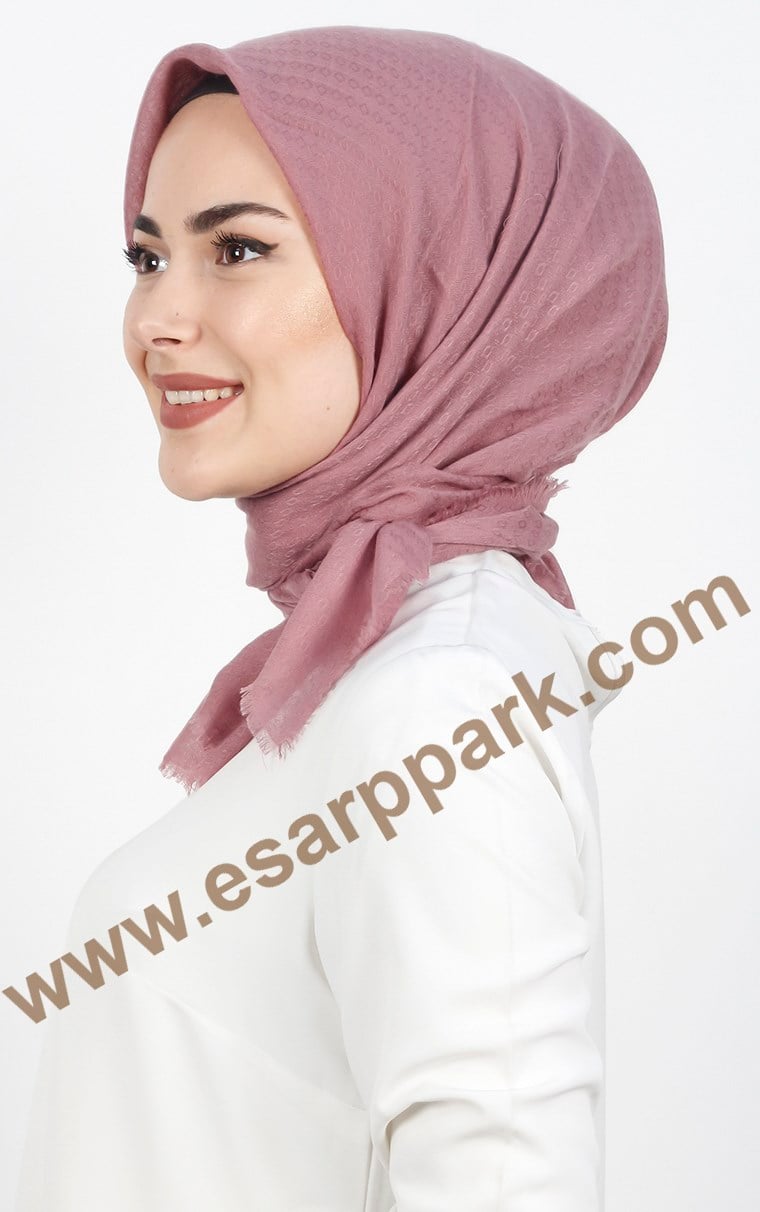 Piramit Coton Eşarp 1714-4
