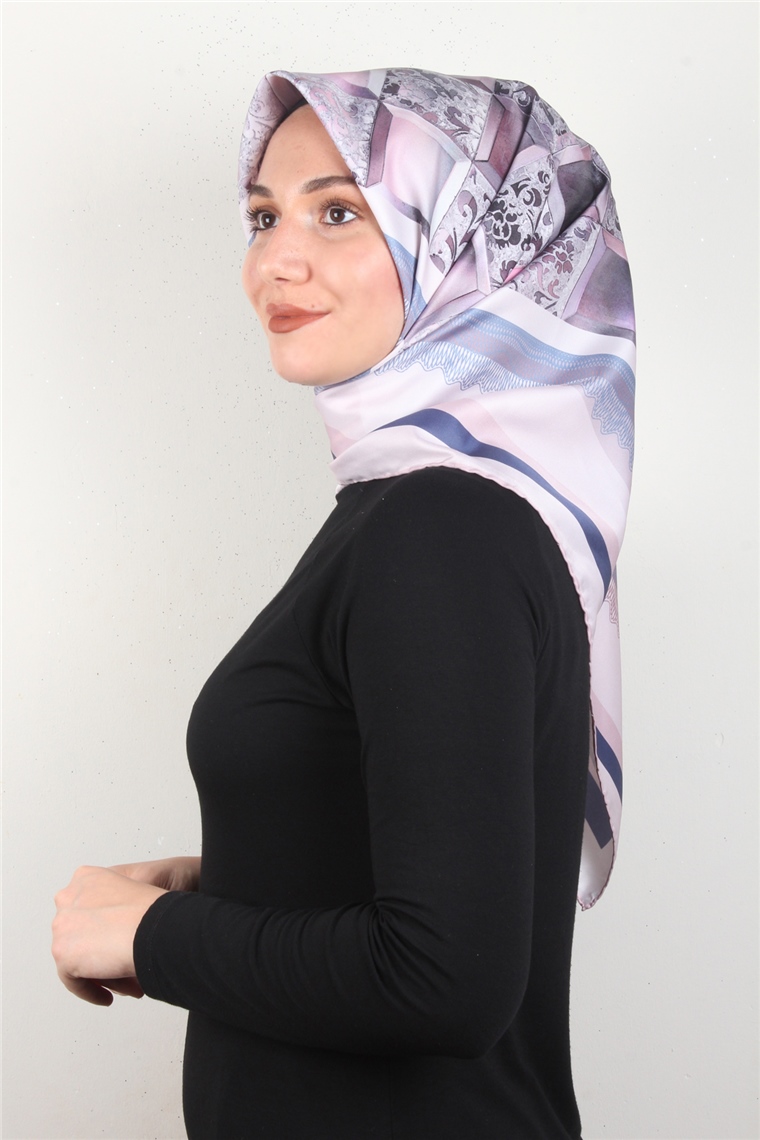 Piramit Dijital Eşarp 1341-16